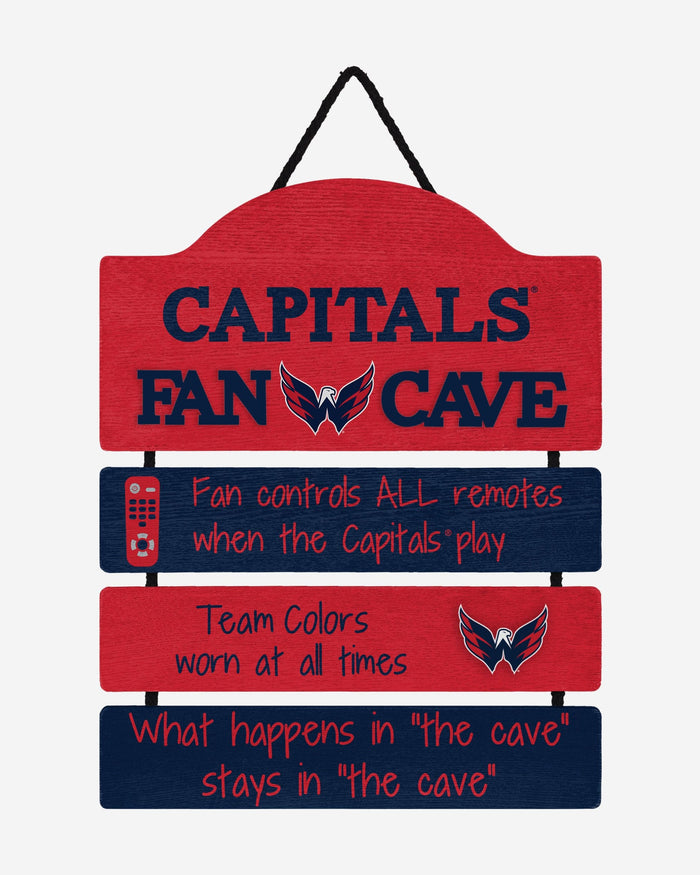 Washington Capitals Mancave Sign FOCO - FOCO.com