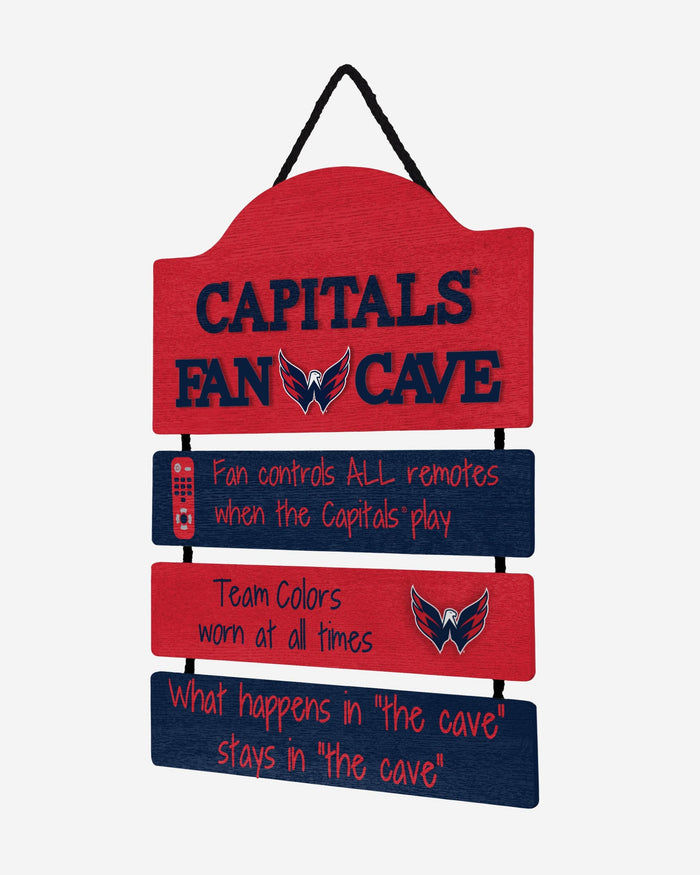 Washington Capitals Mancave Sign FOCO - FOCO.com
