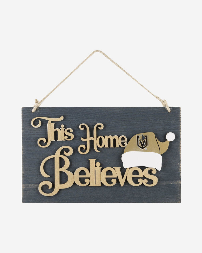 Vegas Golden Knights This Home Believes Wall Sign FOCO - FOCO.com
