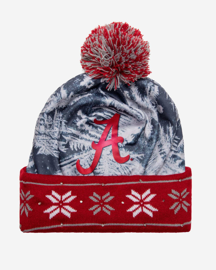 Alabama Crimson Tide Big Logo Light Up Beanie FOCO - FOCO.com