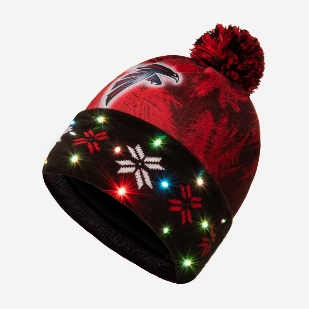Atlanta Falcons Big Logo Light Up Beanie FOCO - FOCO.com