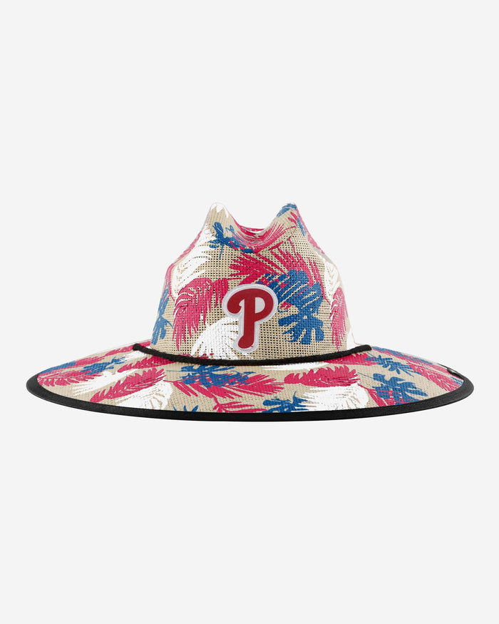 Philadelphia Phillies Floral Printed Straw Hat FOCO - FOCO.com