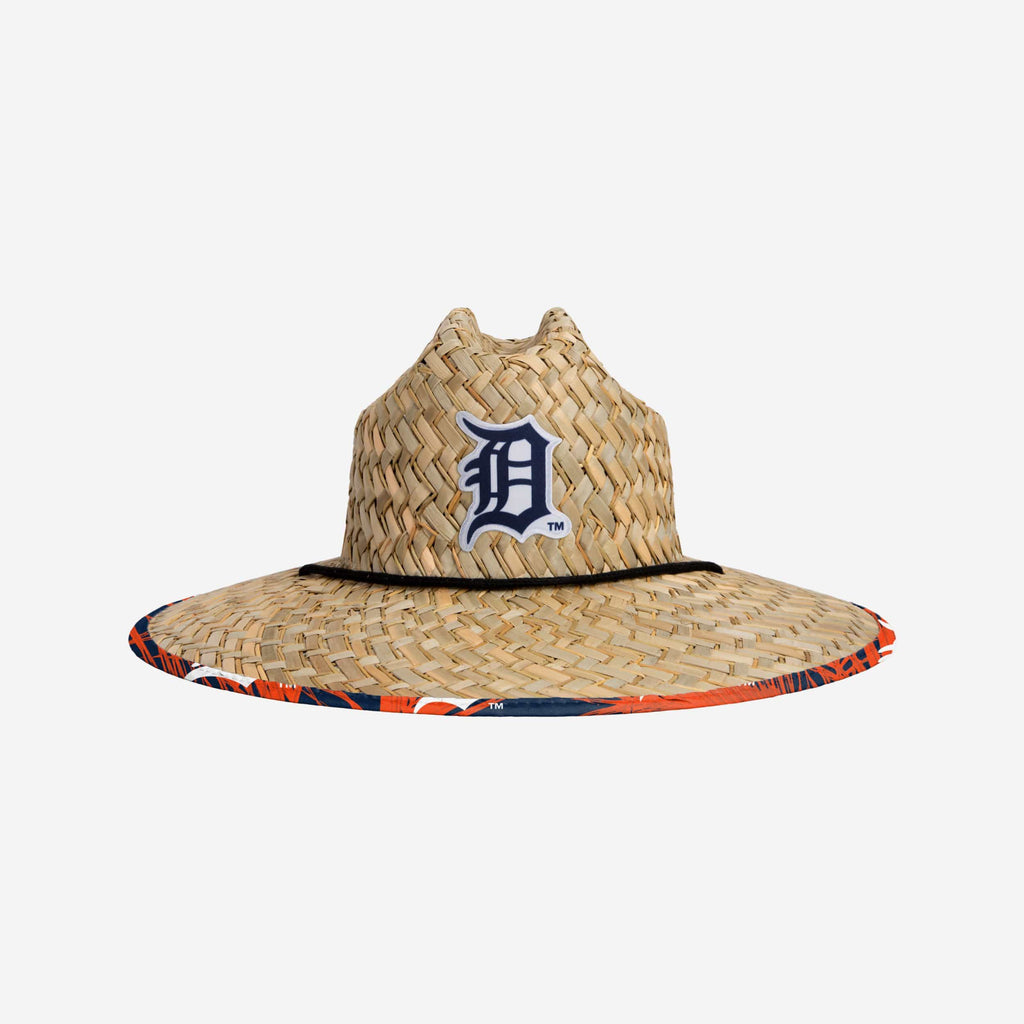 Detroit Tigers Floral Straw Hat FOCO - FOCO.com