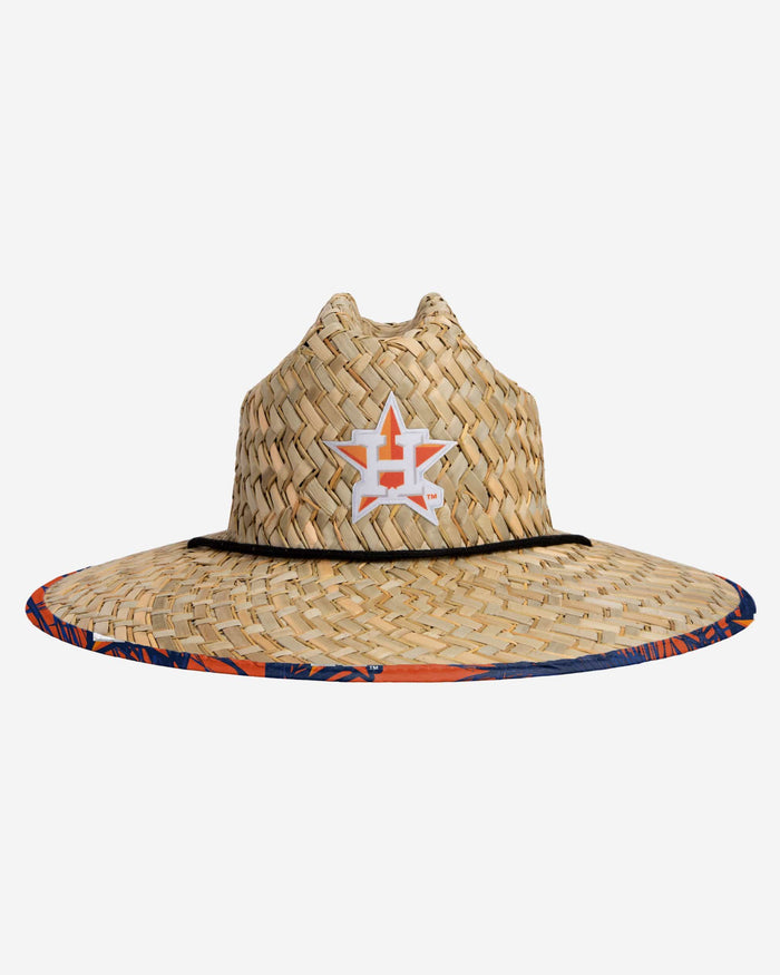 Houston Astros Floral Straw Hat
