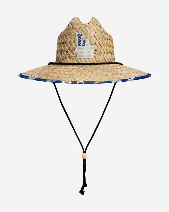 Los Angeles Dodgers Americana Straw Hat FOCO
