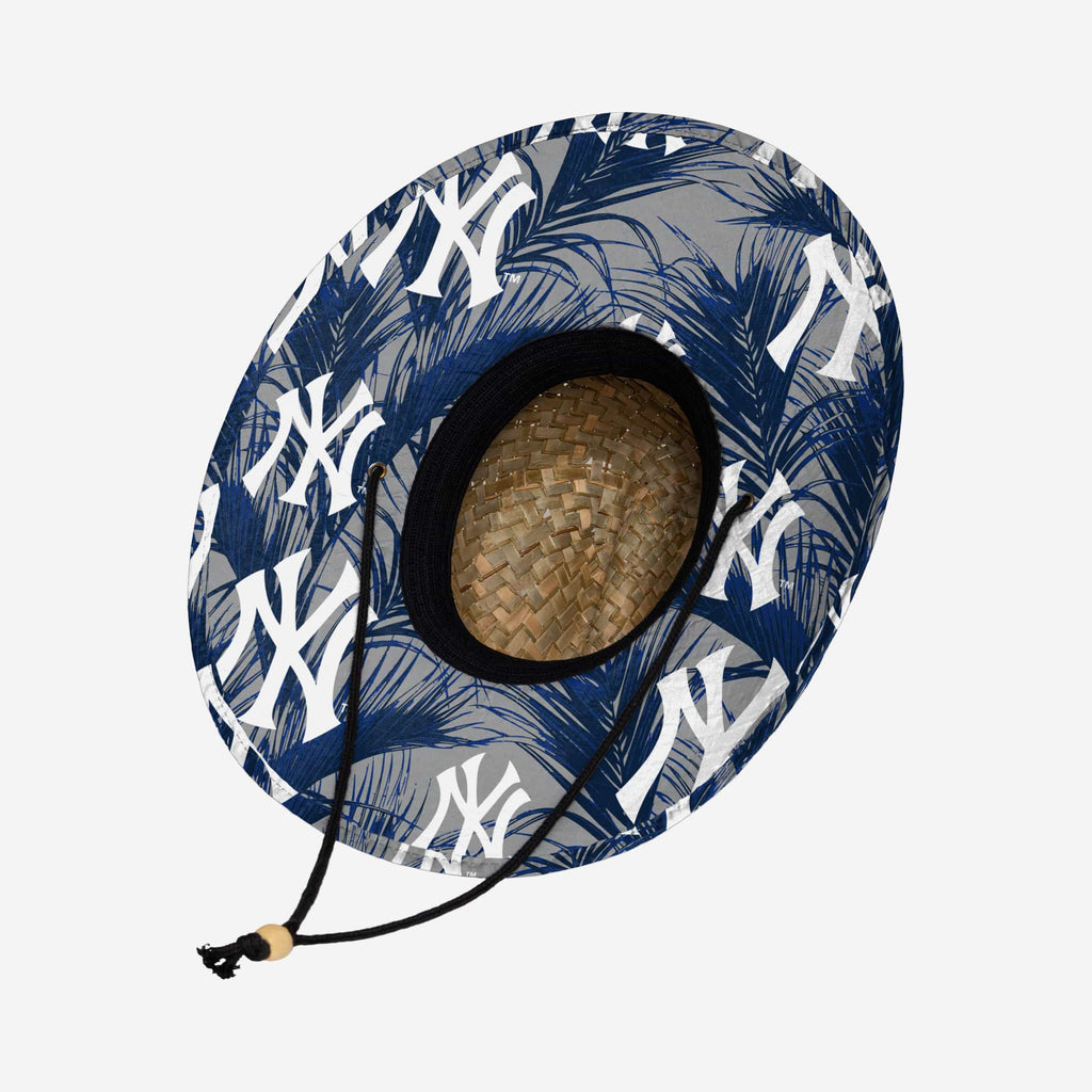 New York Yankees Floral Straw Hat FOCO