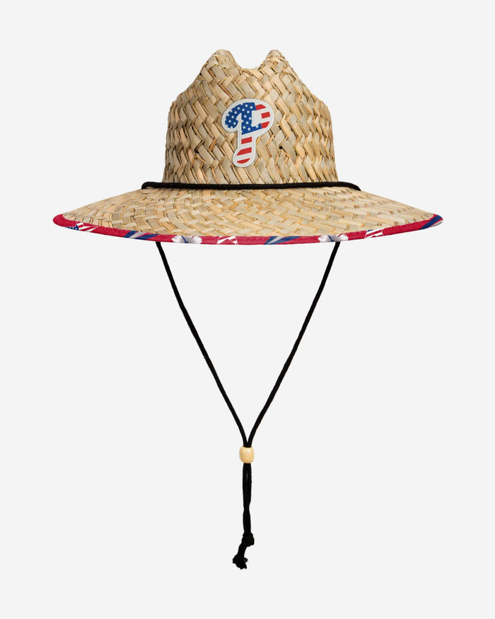 Philadelphia Phillies Americana Straw Hat FOCO - Main Image