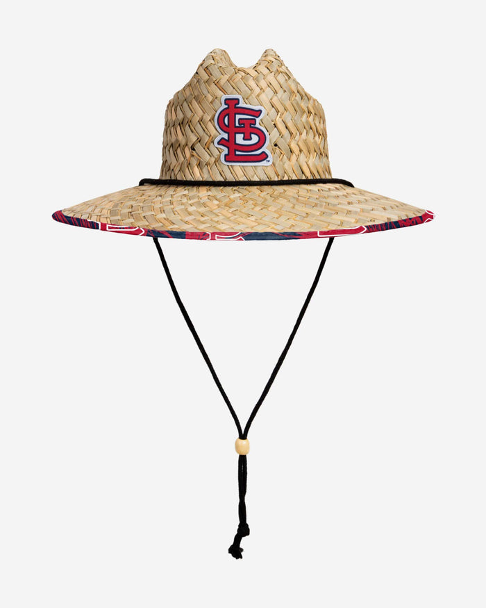 St Louis Cardinals Floral Straw Hat FOCO - FOCO.com