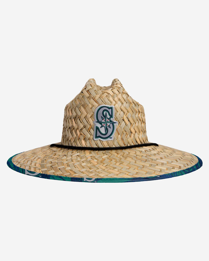 Seattle Mariners Floral Straw Hat FOCO - FOCO.com