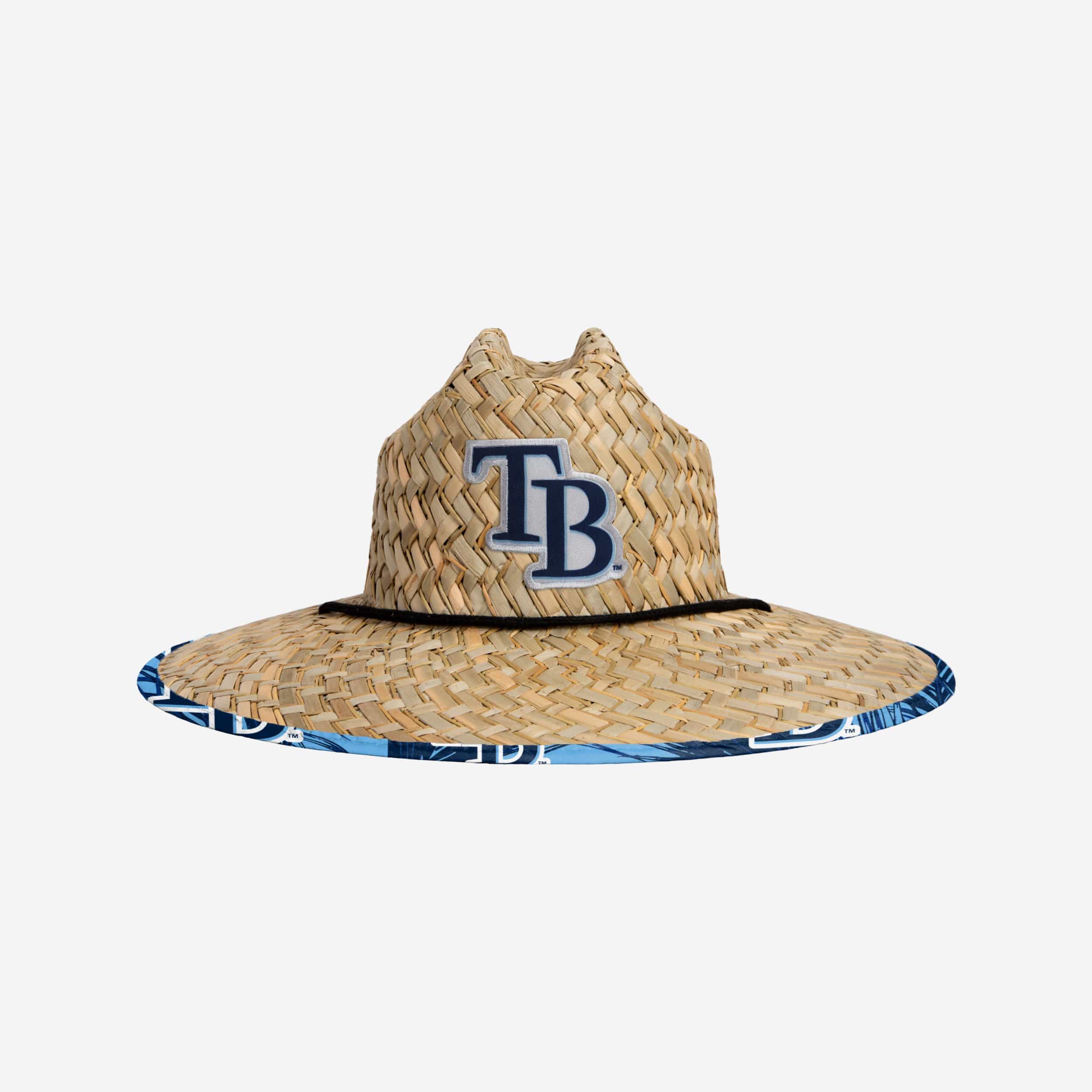 Tampa Bay Rays Floral Straw Hat