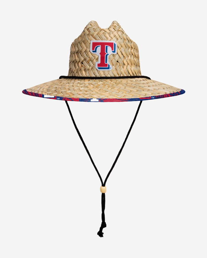 Texas Rangers Floral Straw Hat FOCO - FOCO.com
