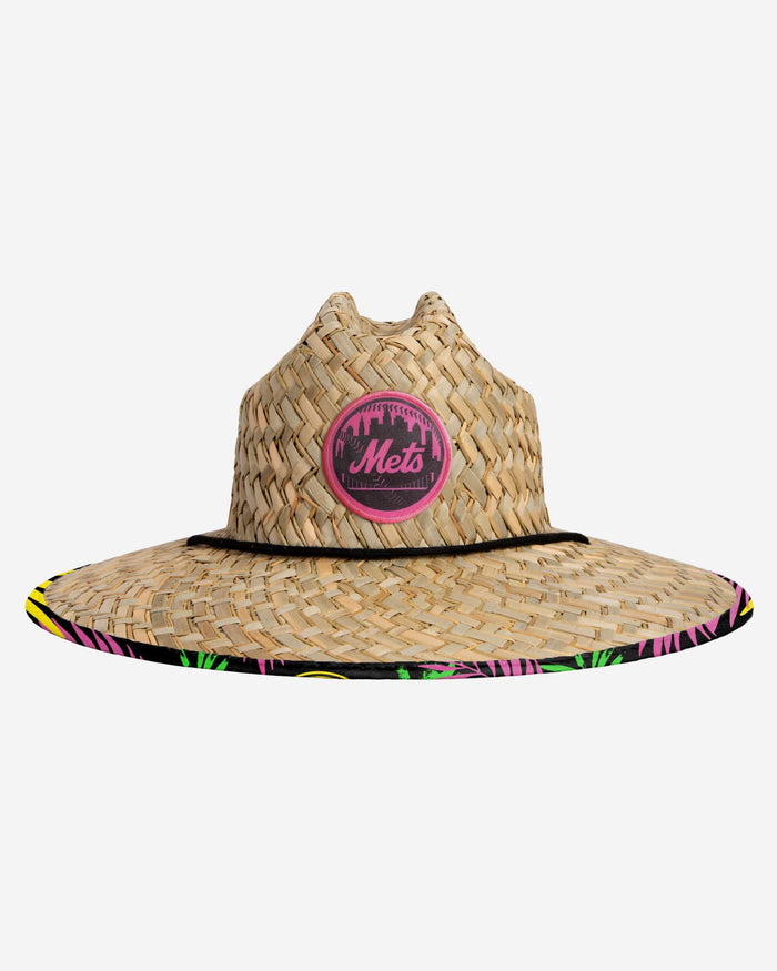 New York Mets Highlights Straw Hat FOCO - FOCO.com