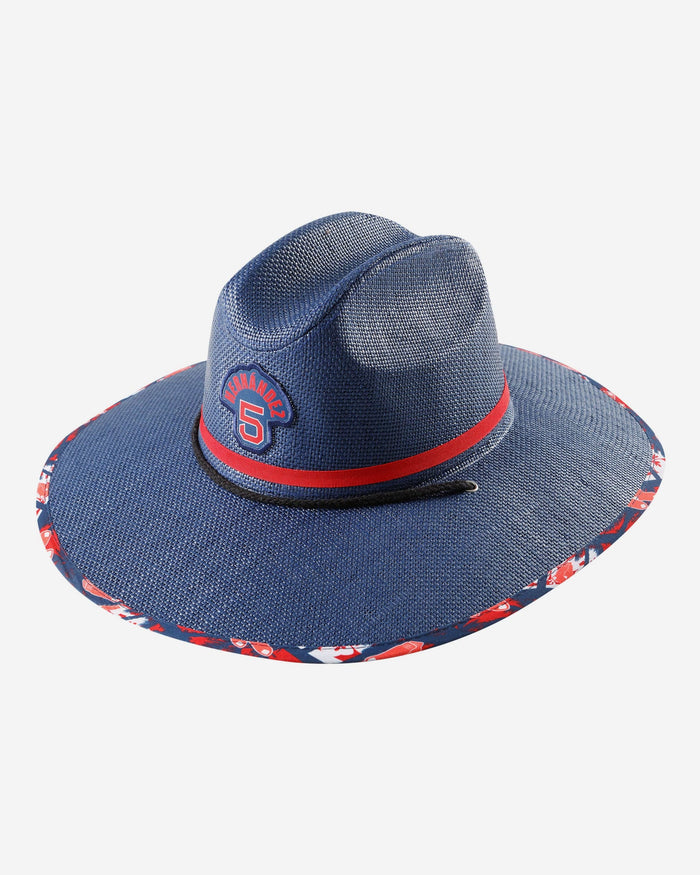 Enrique Hernandez Boston Red Sox Straw Hat FOCO