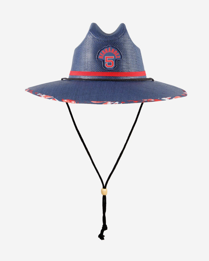 Enrique Hernandez Boston Red Sox Straw Hat FOCO