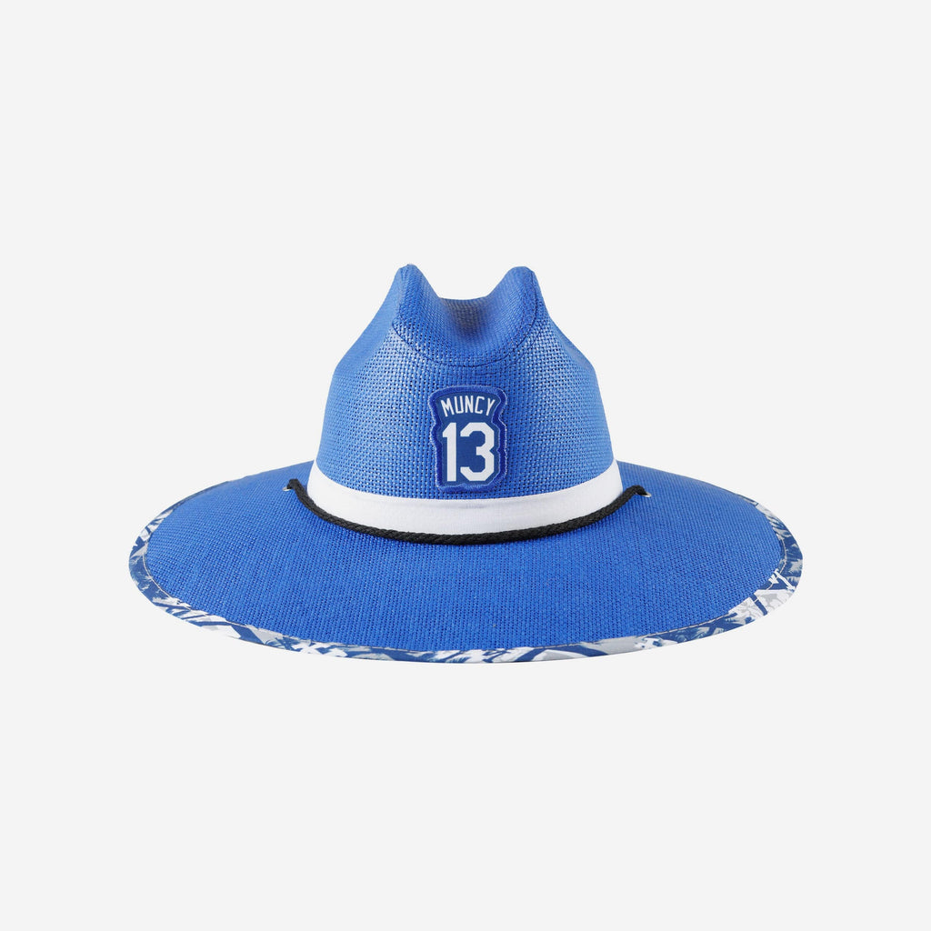 Max Muncy Los Angeles Dodgers Straw Hat FOCO - FOCO.com
