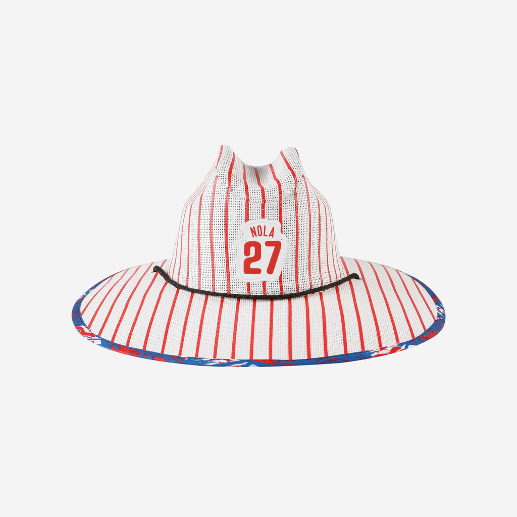 Aaron Nola Philadelphia Phillies Player Straw Hat FOCO - FOCO.com