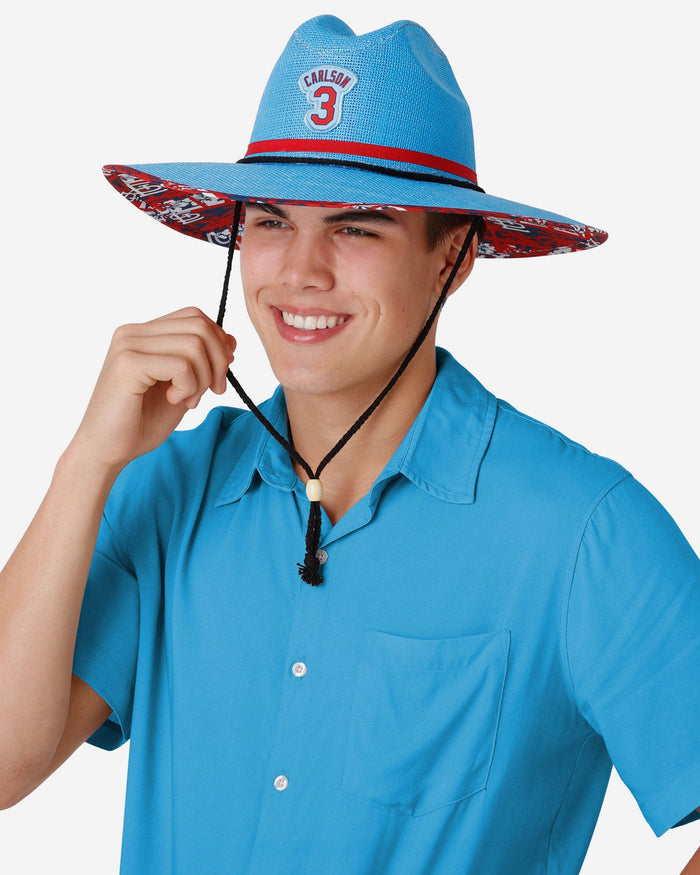 St Louis Cardinals Team Color Straw Hat FOCO
