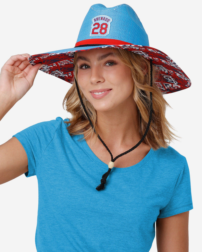 Nolan Arenado St Louis Cardinals Straw Hat FOCO