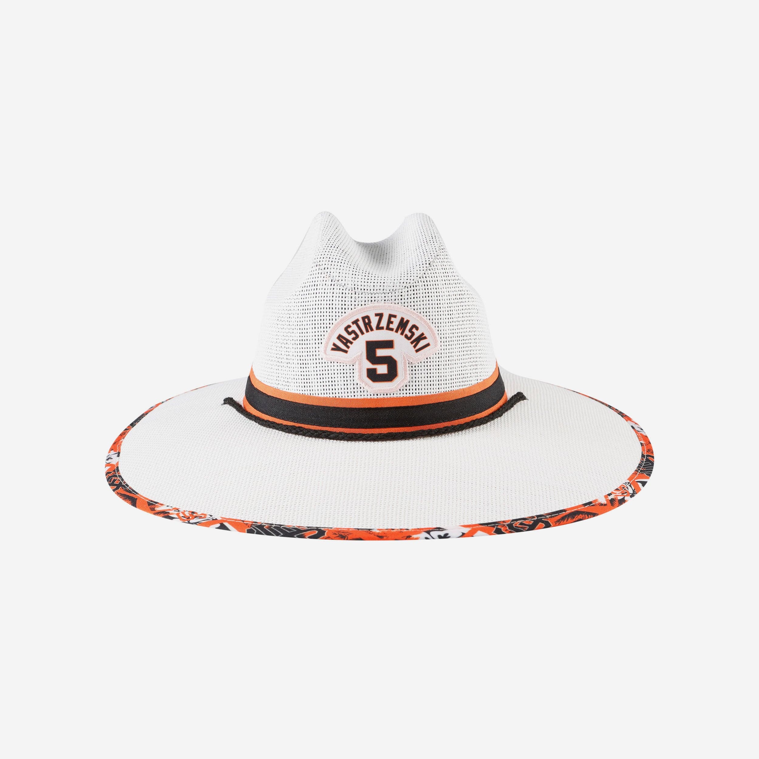 Mike Yastrzemski San Francisco Giants Straw Hat FOCO