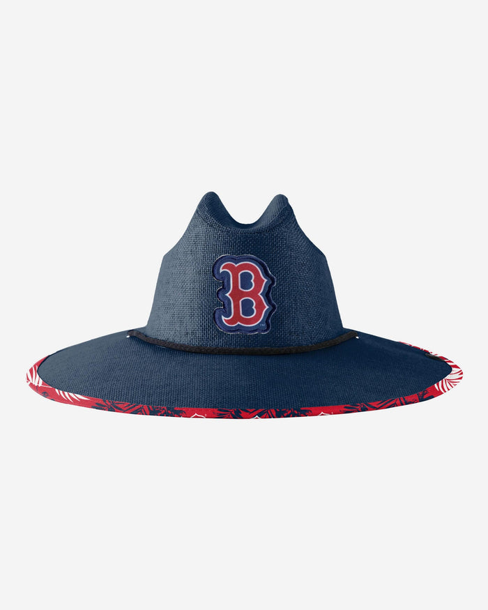 Boston Red Sox Team Color Straw Hat FOCO - FOCO.com