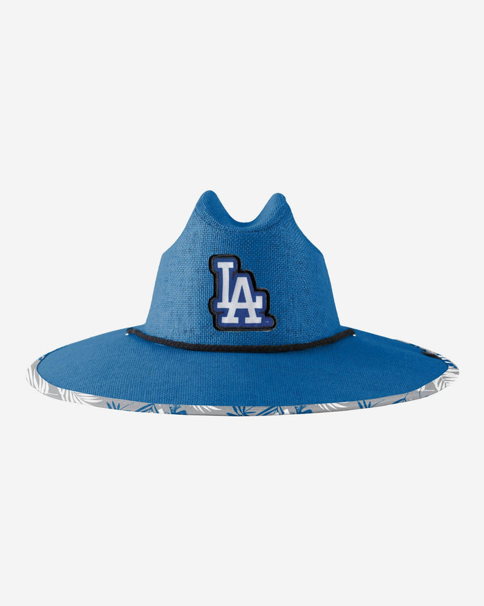 Los Angeles Dodgers Team Color Straw Hat FOCO - FOCO.com