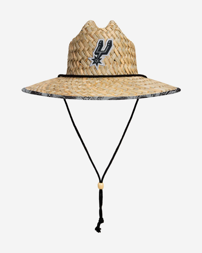San Antonio Spurs Floral Straw Hat FOCO - FOCO.com
