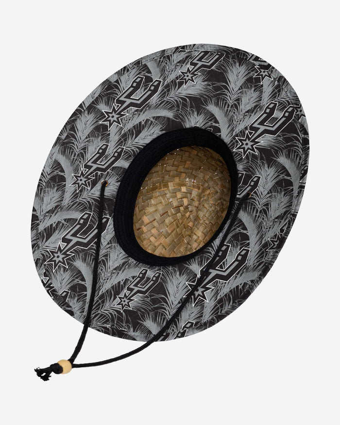 San Antonio Spurs Floral Straw Hat FOCO - FOCO.com