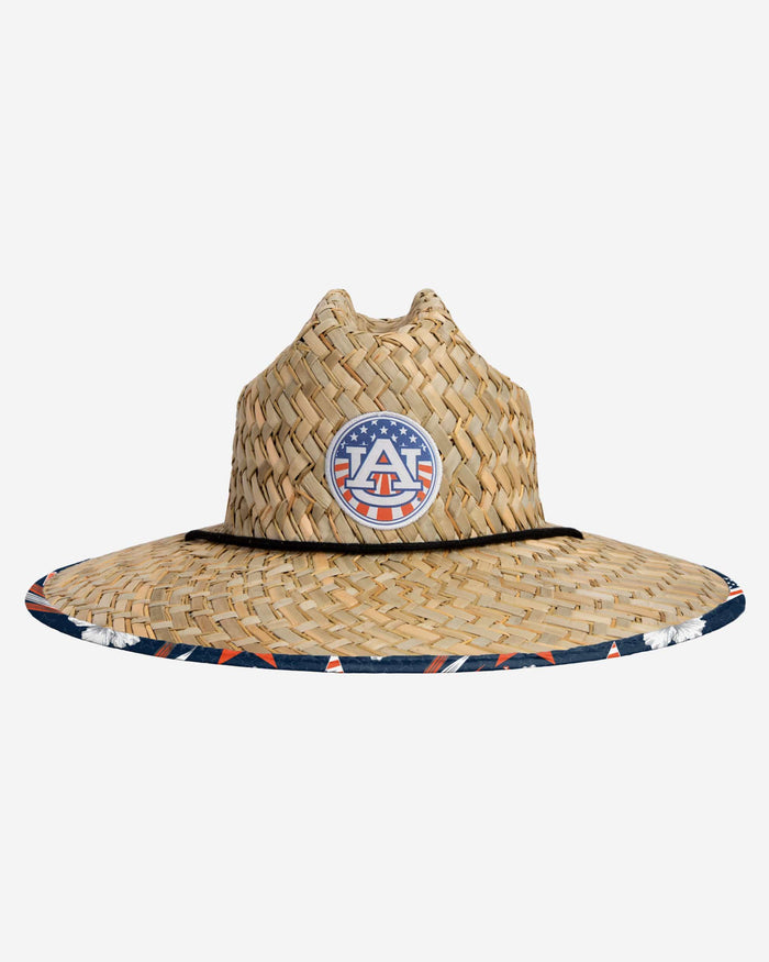 Auburn Tigers Americana Straw Hat FOCO - FOCO.com