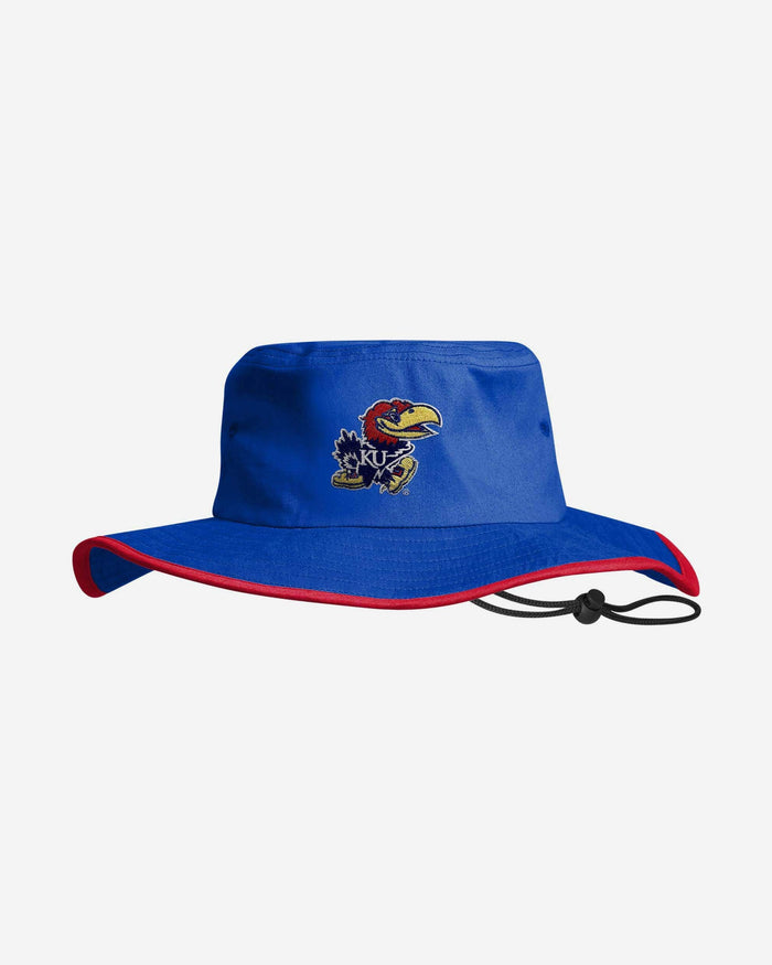 Kansas Jayhawks Solid Boonie Hat FOCO - FOCO.com