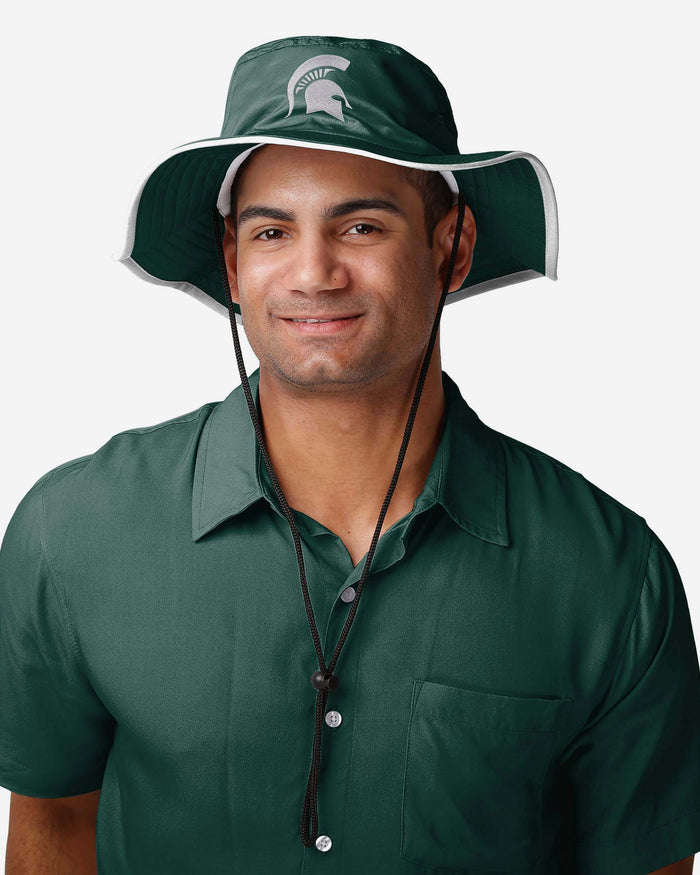Michigan State Spartans Solid Boonie Hat FOCO - FOCO.com