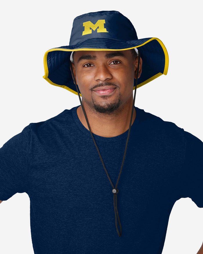 Michigan Wolverines Solid Boonie Hat FOCO - FOCO.com