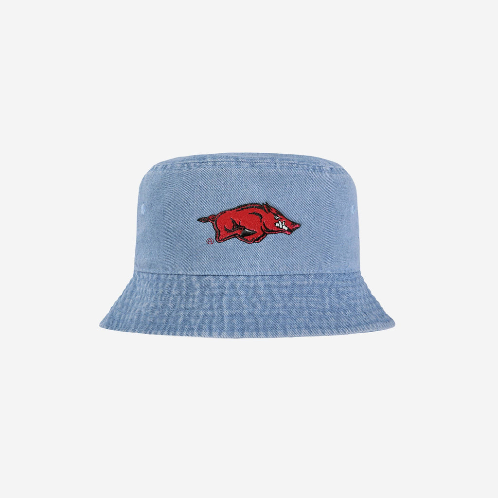 Arkansas Razorbacks Denim Bucket Hat FOCO - FOCO.com
