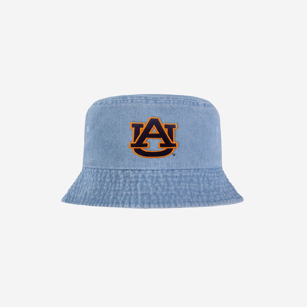 Auburn Tigers Denim Bucket Hat FOCO - FOCO.com