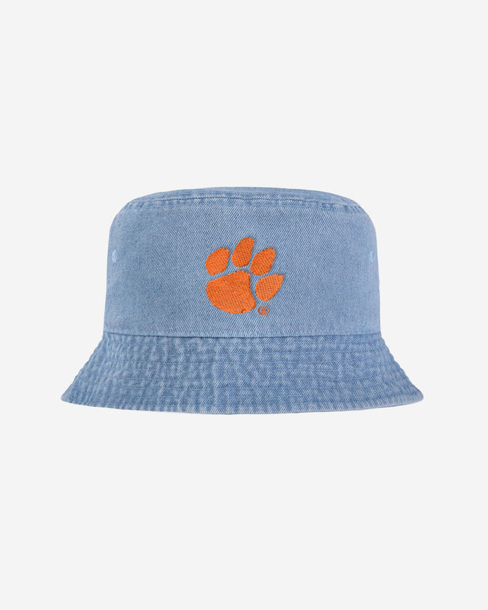 Clemson Tigers Denim Bucket Hat FOCO - FOCO.com