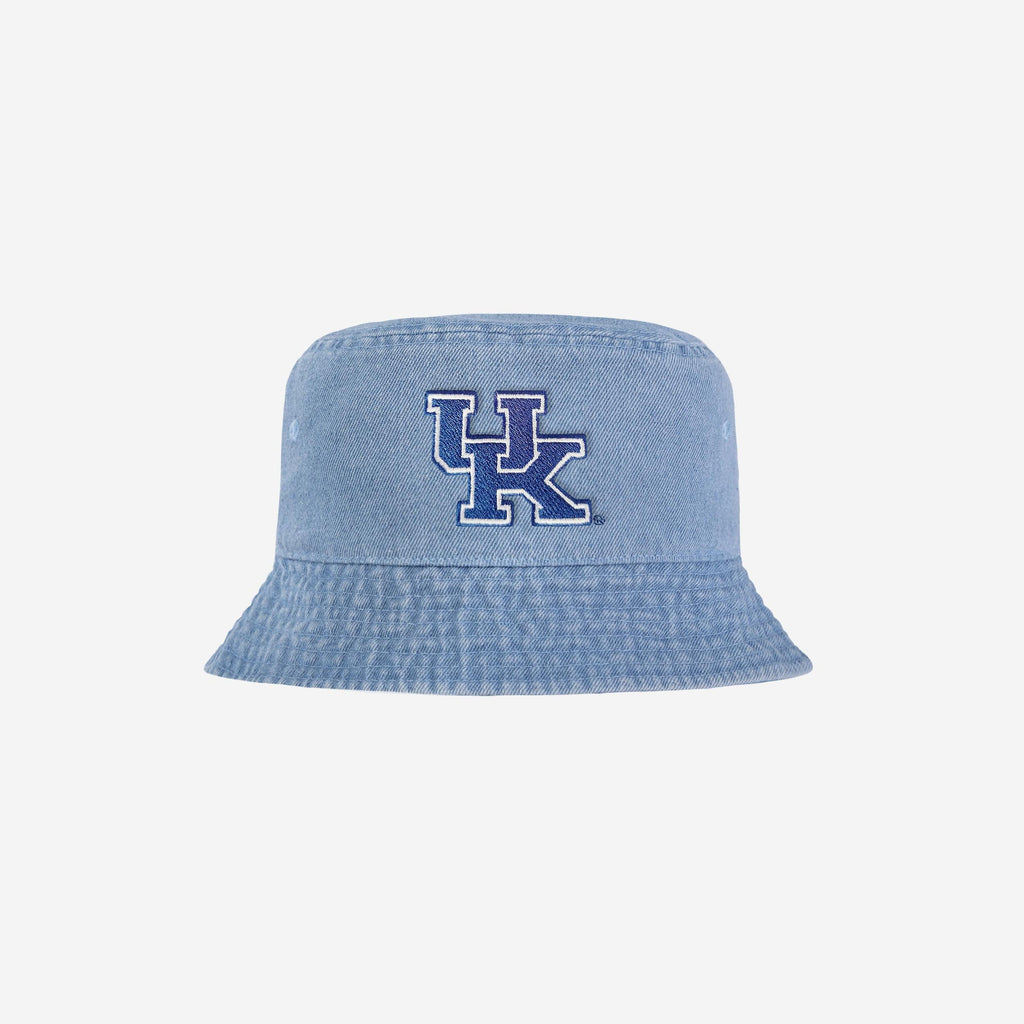 Kentucky Wildcats Denim Bucket Hat FOCO - FOCO.com