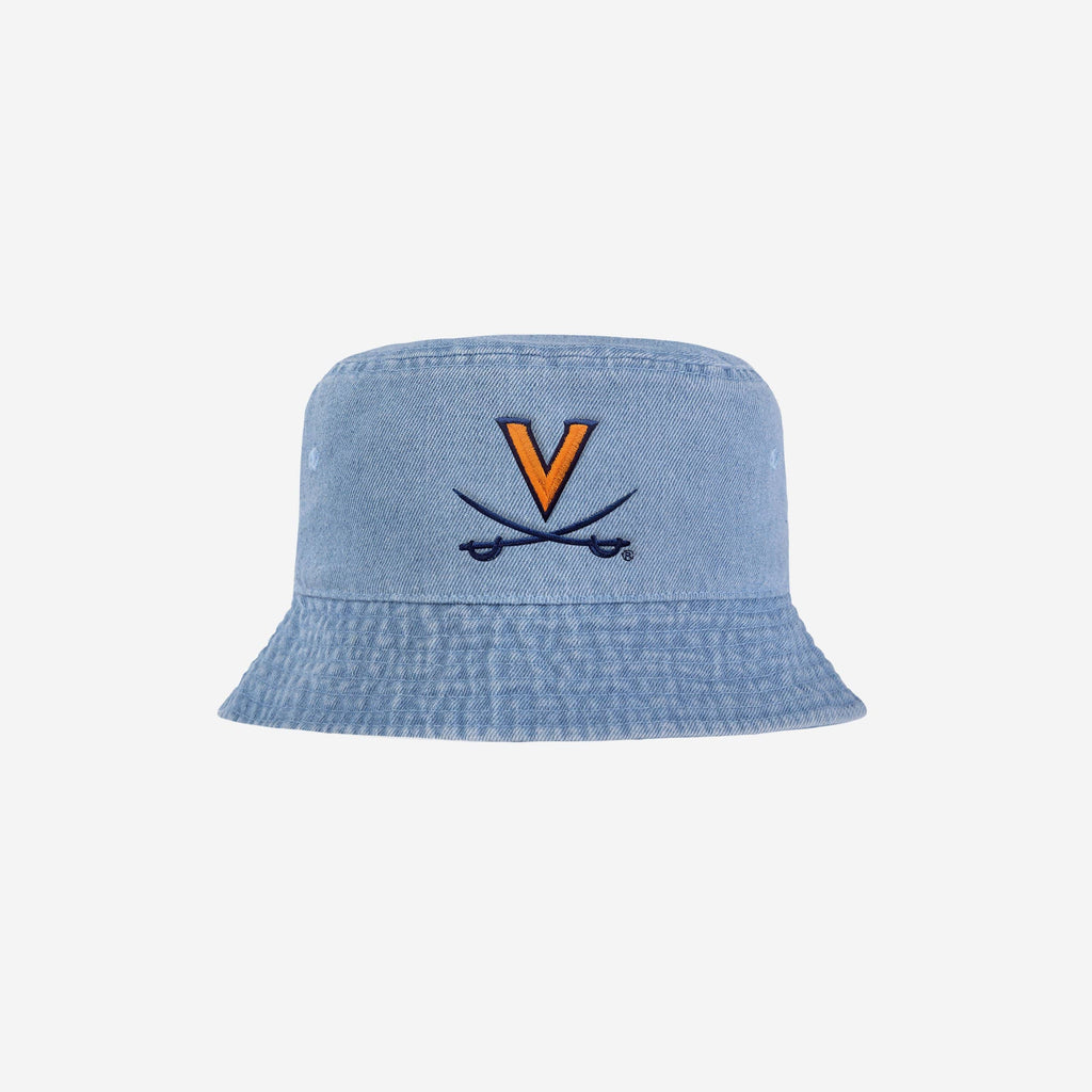 Virginia Cavaliers Denim Bucket Hat FOCO - FOCO.com
