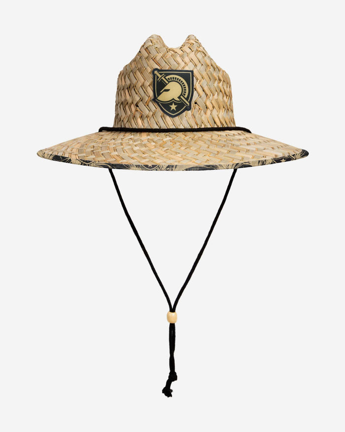 Army Black Knights Floral Straw Hat FOCO - FOCO.com