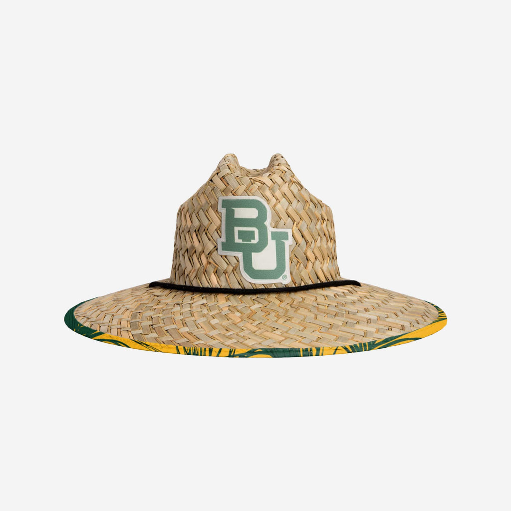 Baylor Bears Floral Straw Hat FOCO - FOCO.com
