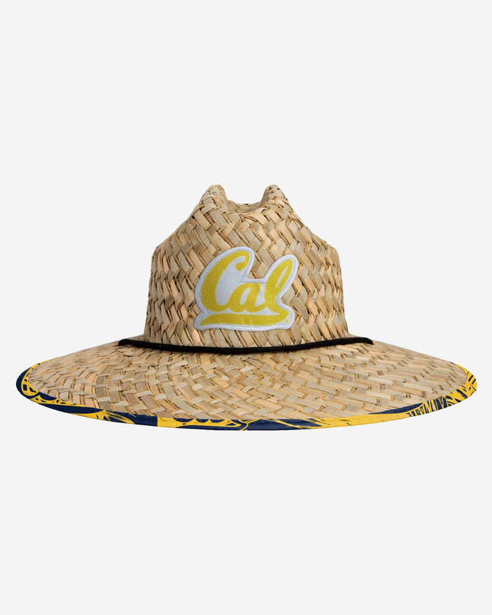 California Bears Floral Straw Hat FOCO - FOCO.com