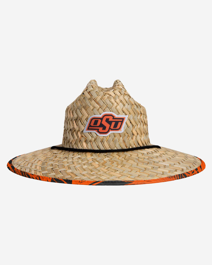 Oklahoma State Cowboys Floral Straw Hat FOCO - FOCO.com