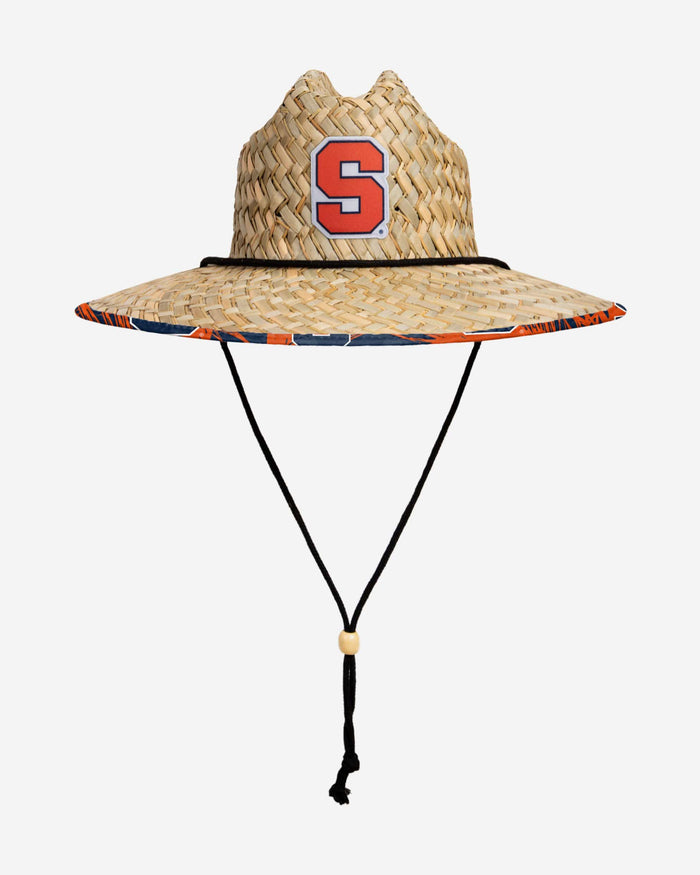 Syracuse Orange Floral Straw Hat FOCO - FOCO.com