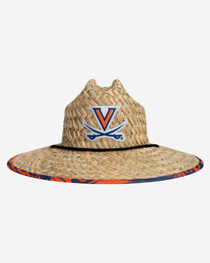 Virginia Cavaliers Floral Straw Hat FOCO - FOCO.com