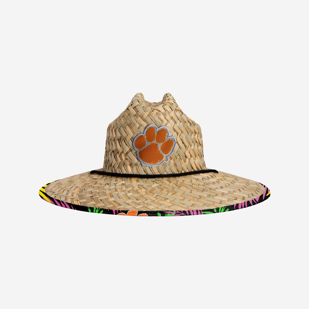 Clemson Tigers Highlights Straw Hat FOCO - FOCO.com