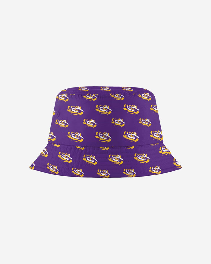 LSU Tigers Mini Print Bucket Hat FOCO - FOCO.com