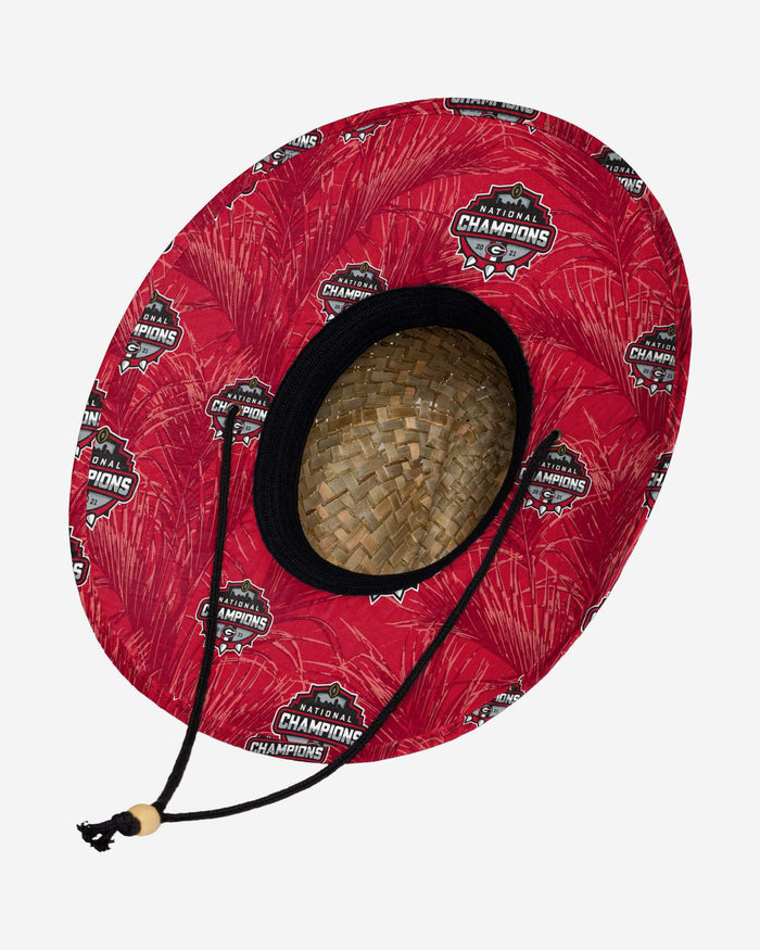 Georgia Bulldogs 2021 Football National Champions Straw Hat FOCO - FOCO.com