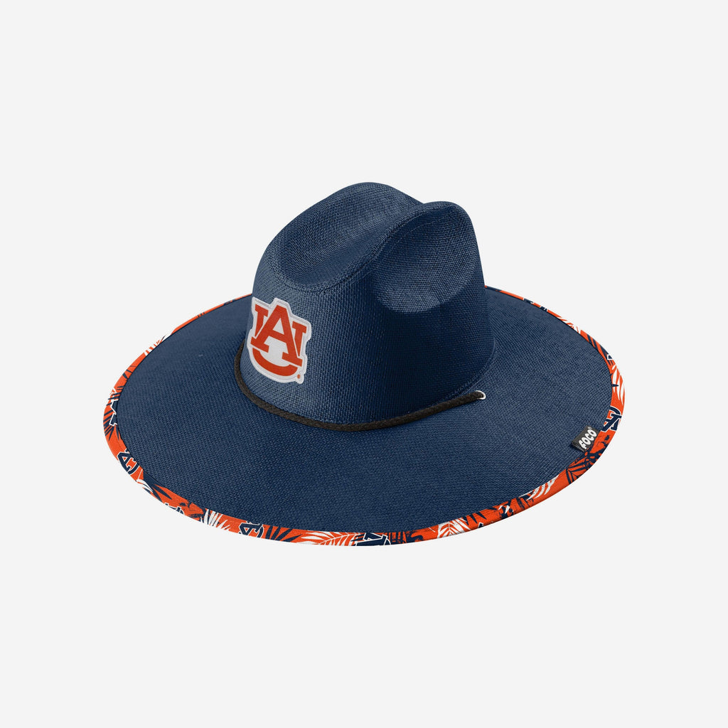 Uga Hat Auburn Tigers Safari Straw Hat Navy Collegiate Sun Hat