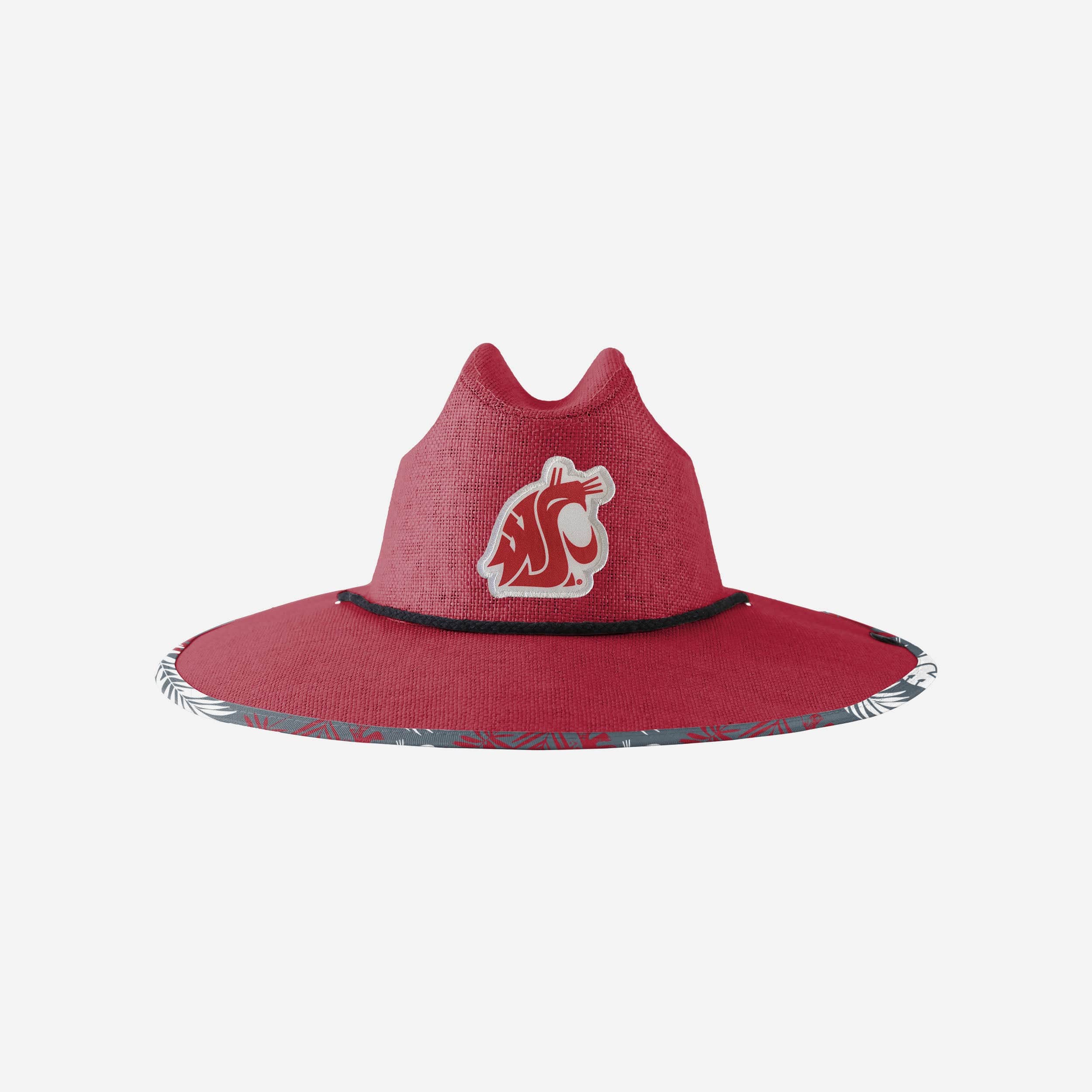 Desert Cactus Washington State University WSU Cougars Baseball Hat - Adjustable Distressed Cap (Style B1, Red)