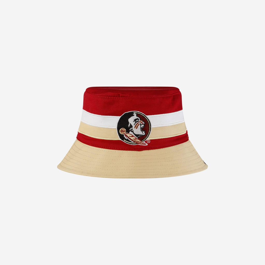 Florida State Seminoles Team Stripe Bucket Hat FOCO - FOCO.com