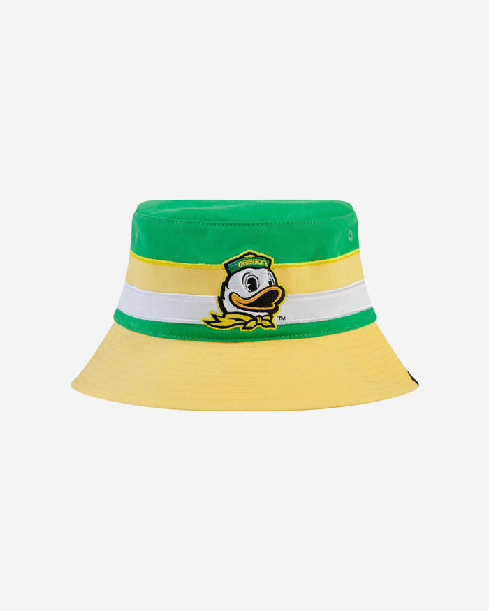 Oregon Ducks Team Stripe Bucket Hat FOCO - FOCO.com
