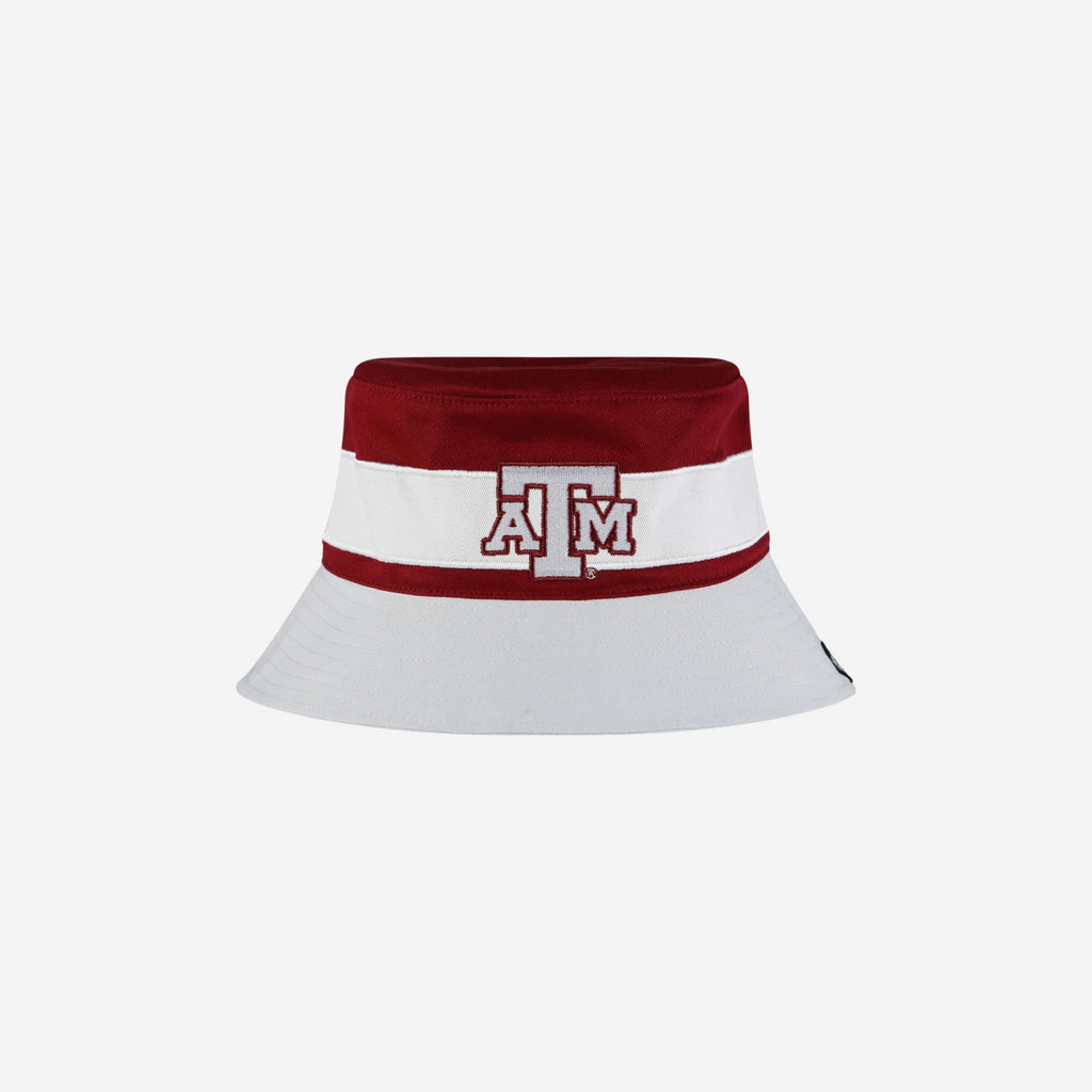 Texas A&M Aggies Team Stripe Bucket Hat FOCO - FOCO.com